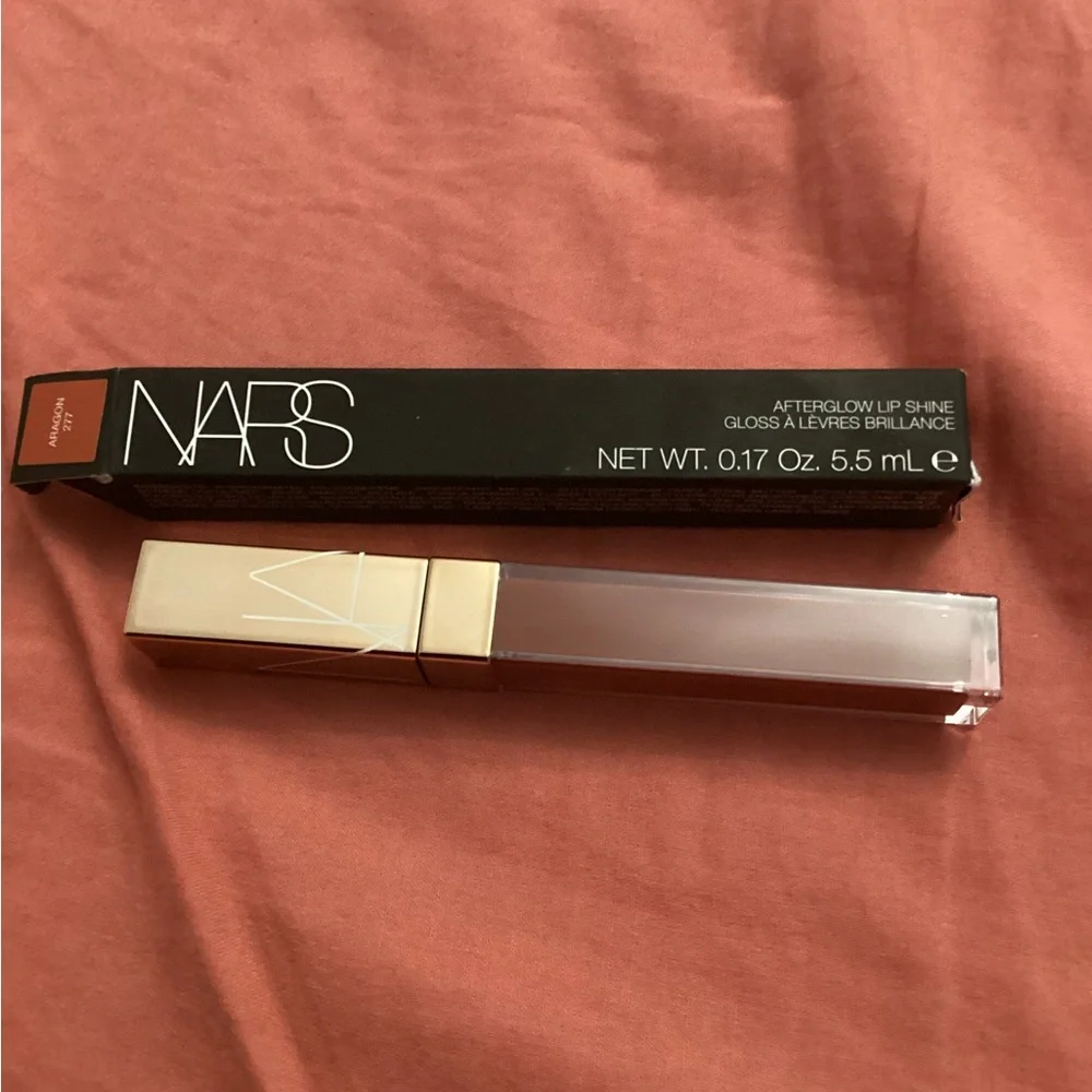NIB NARS Afterglow Lip Shine Shade Aragon - Picture 2 of 4